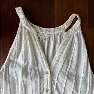 Lilly Pulitzer White Sleeveless Dress